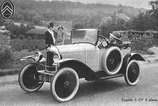 5 HP Torpédo - 2 places de 1923
