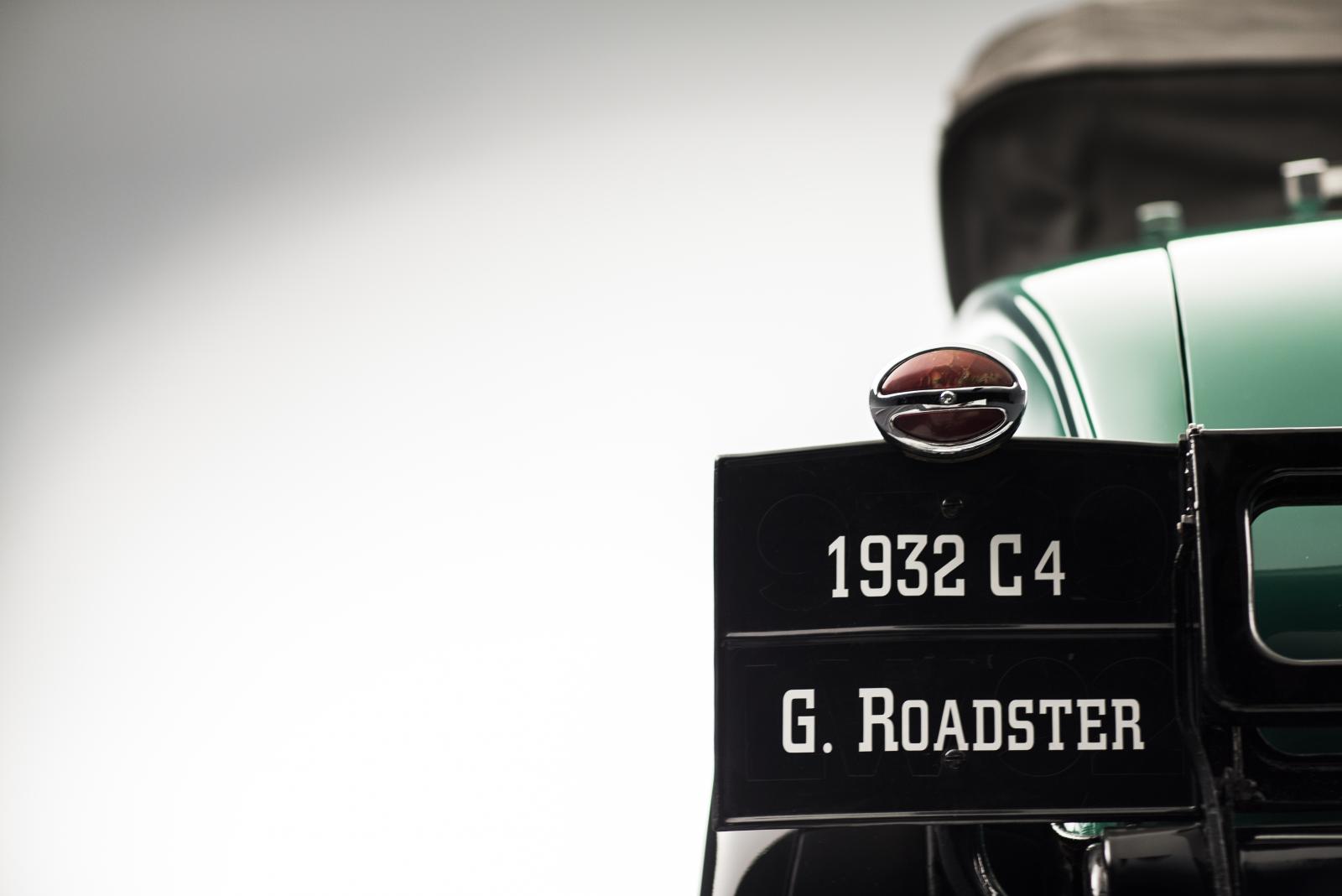 C4G Roadster - face arrière