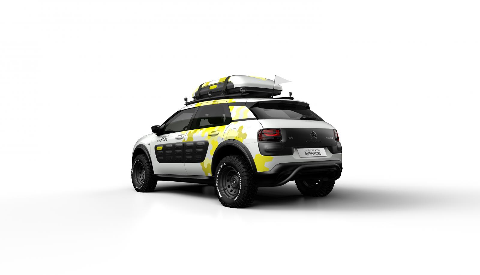 Concept-Car C4 Cactus Aventure 2014 3/4 arrière