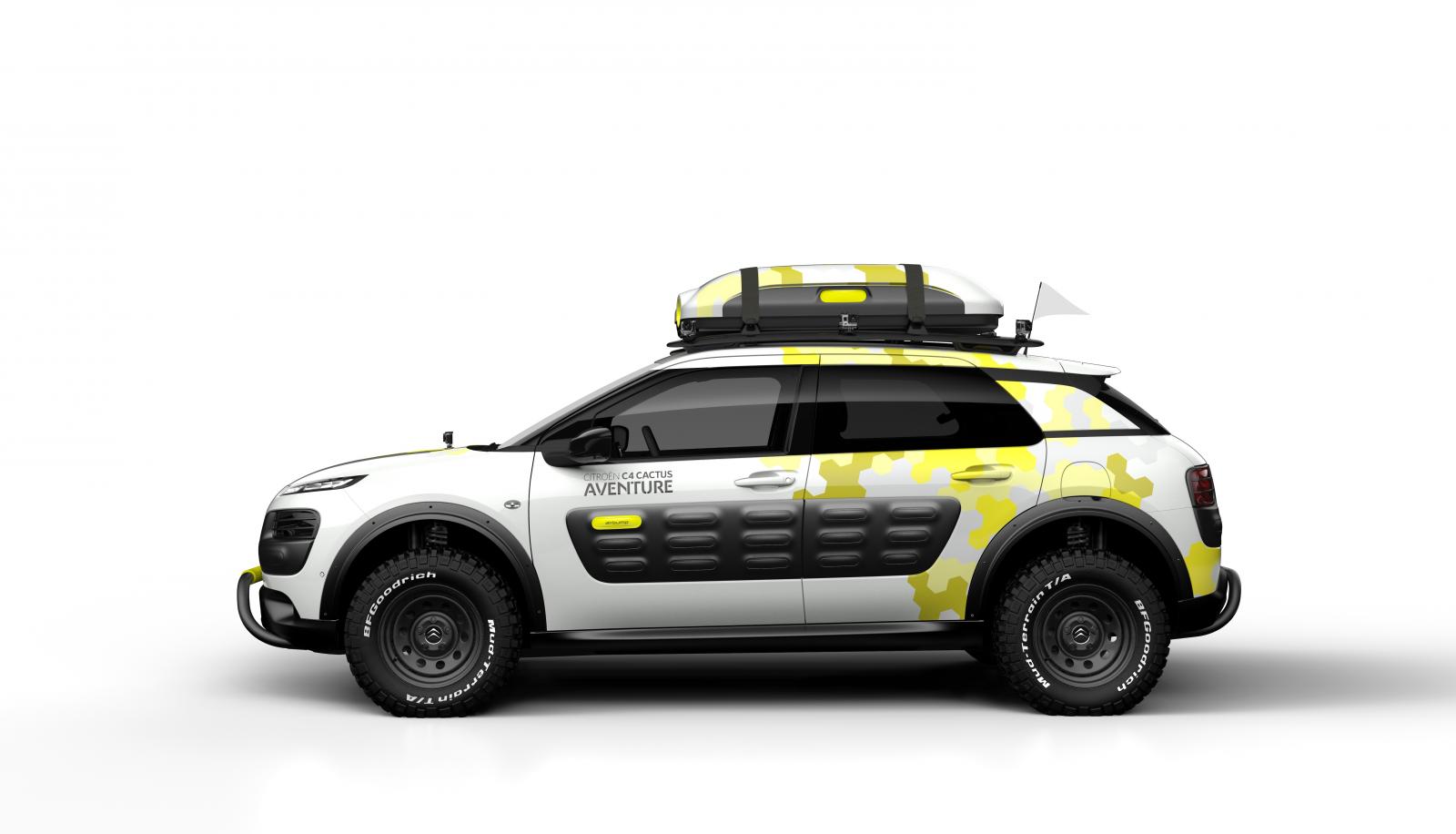 Concept-Car C4 Cactus Aventure 2014 vue latérale