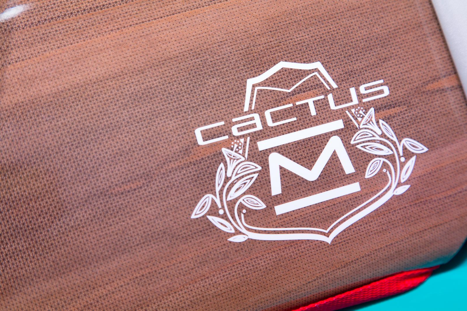 Cactus M 2015 logo sur barre de toit