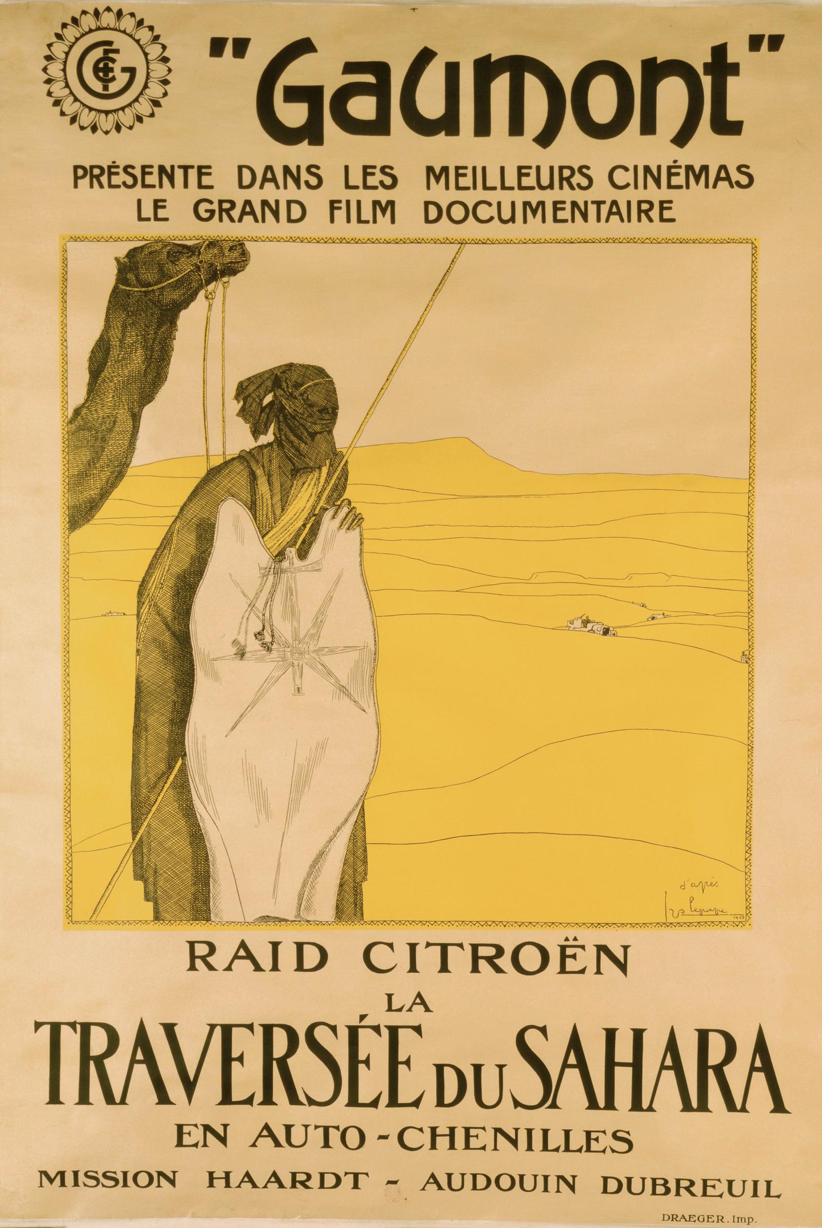 Première Traversée du Sahara 1923  - Gaumont