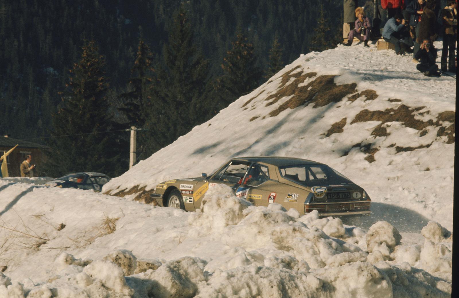 Ronde hivernale de Chamonix - SM - 1972 - vue arrière