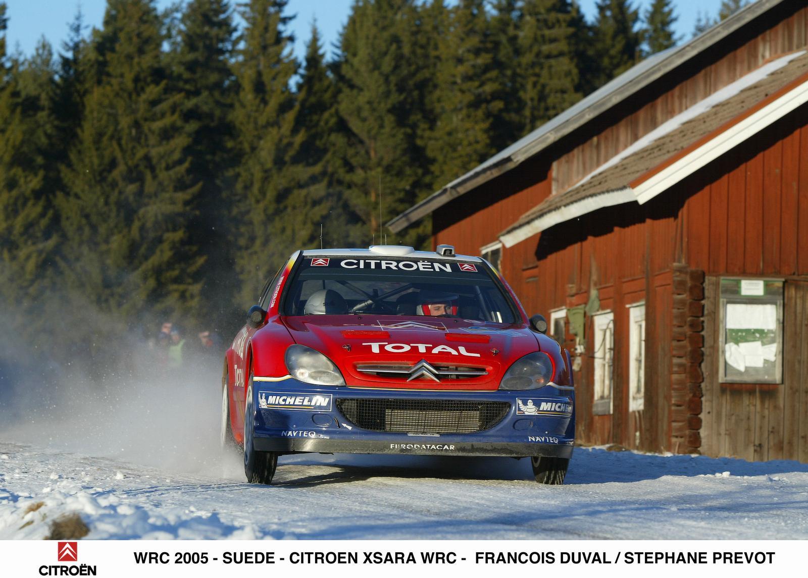 Xsara WRC 2005 en Suède